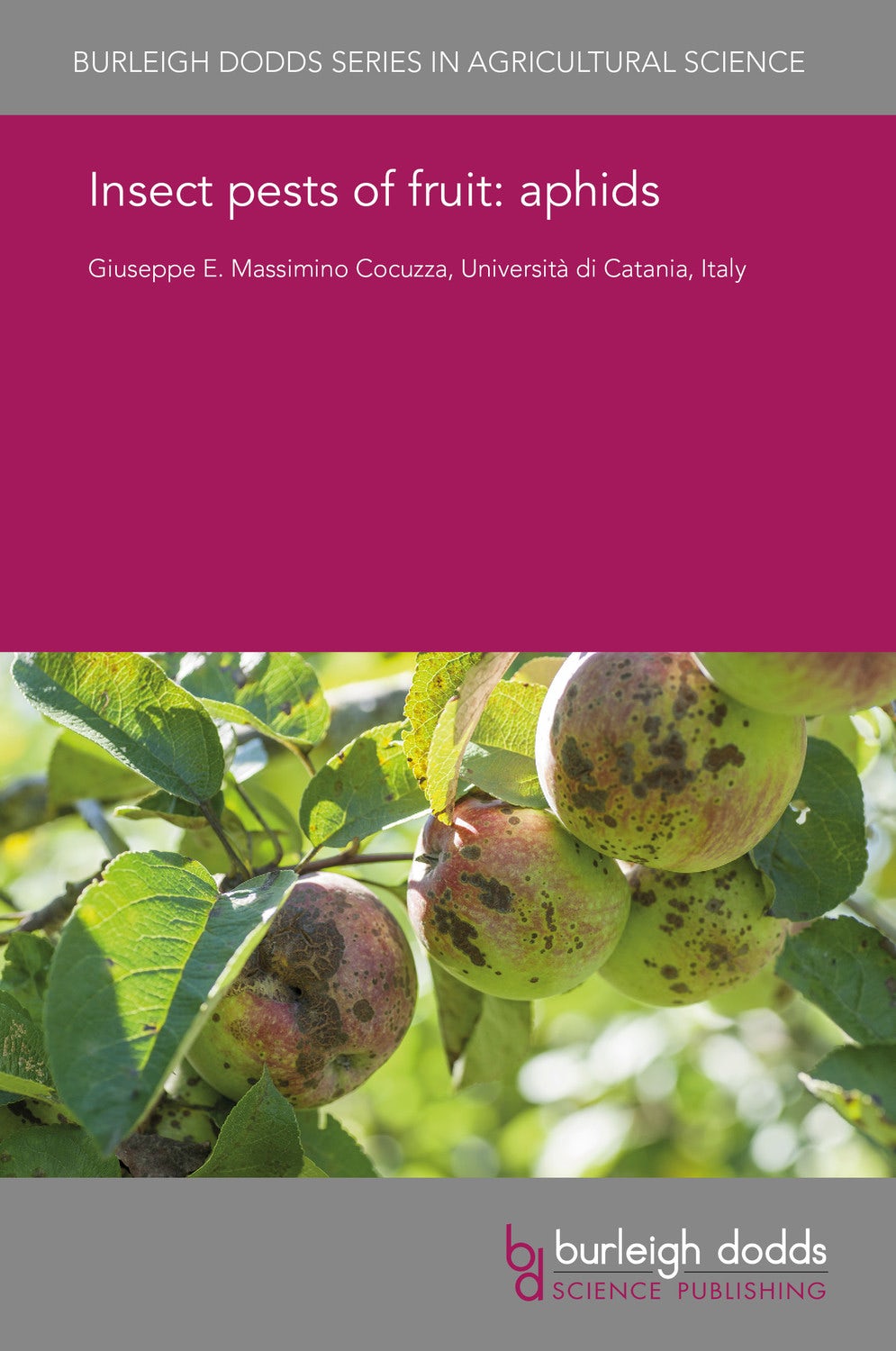 Book cover image for Insect pests of fruit: aphids ISBN: 9781838799106